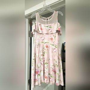 The Children's Place girl's floral dress-L (10/12)